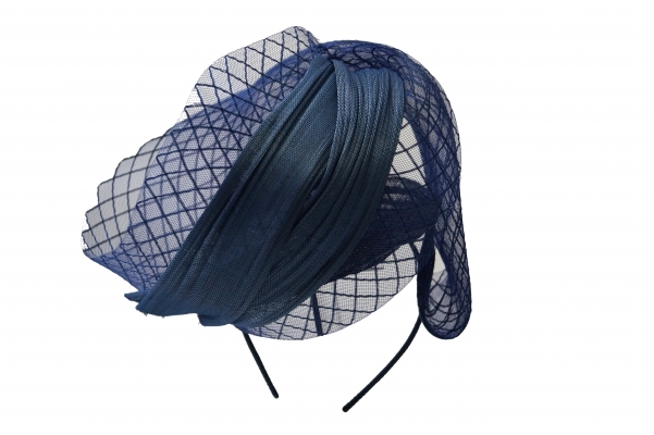Celine Robert - Jolum straw hat - navy blue